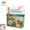 Automatic Outdoor Water Fountain waterfall water descent Product For Dogs Drinking